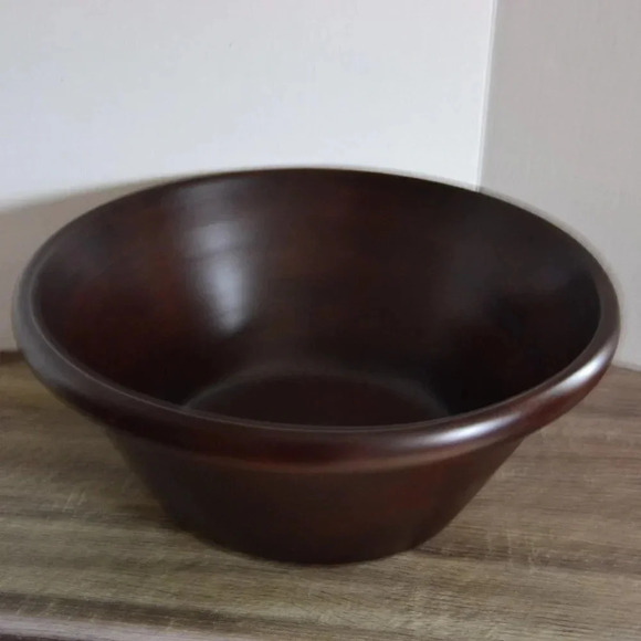 XL Wooden  Decor Bowl - Picture 1 of 6